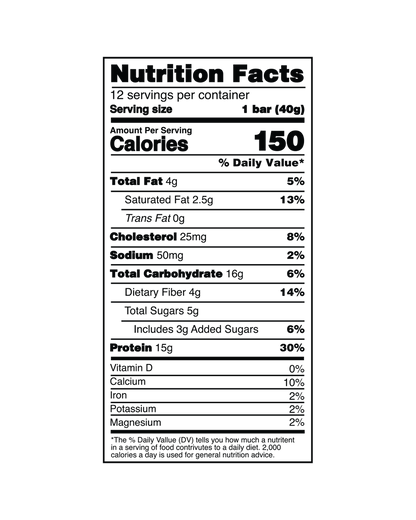 Protein Puff Bars: Vanilla / 12 Bars